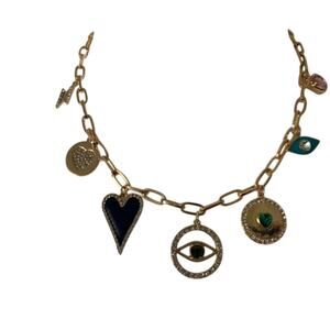 Brand New Steve Madden Necklace  Perfect  Size 8” Adjustable ..